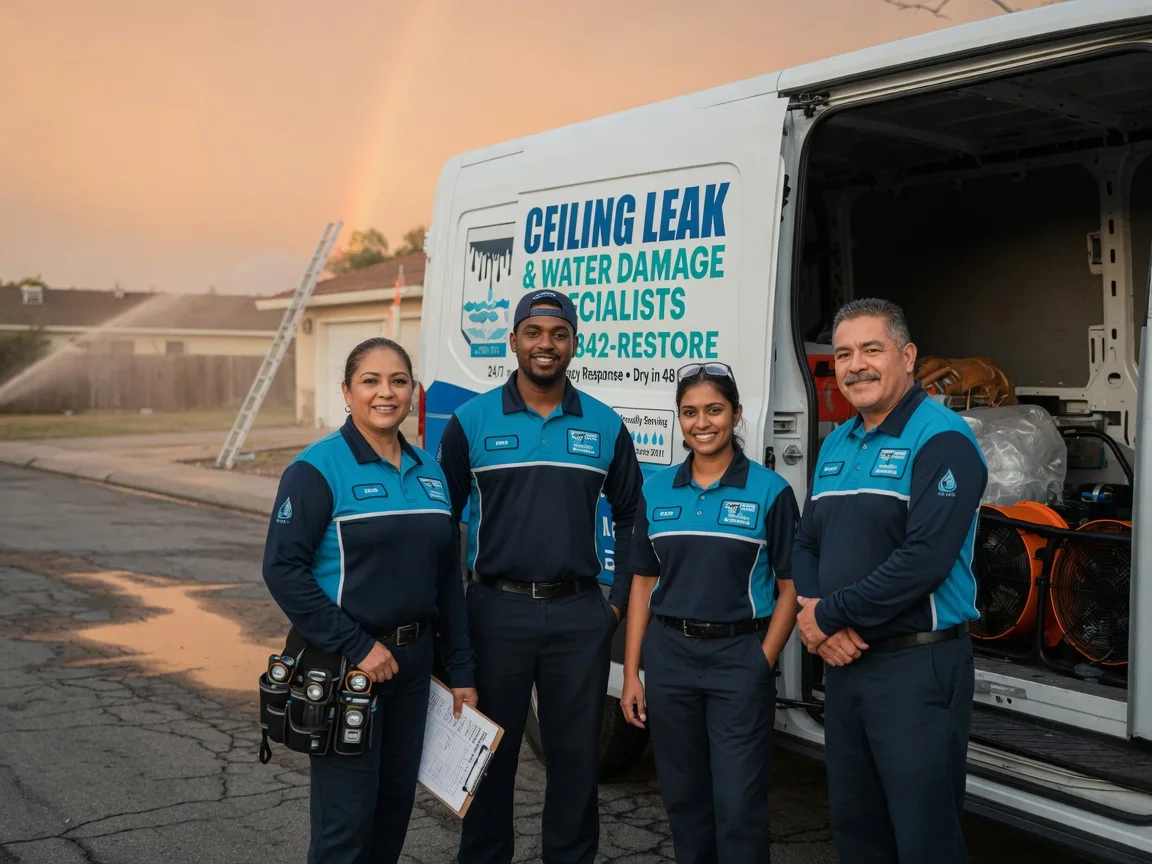 Ceiling Leak Cleanup company in Ralston, PA