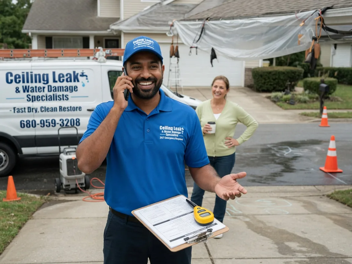 Ceiling Leak Cleanup Ralston, PA FAQs