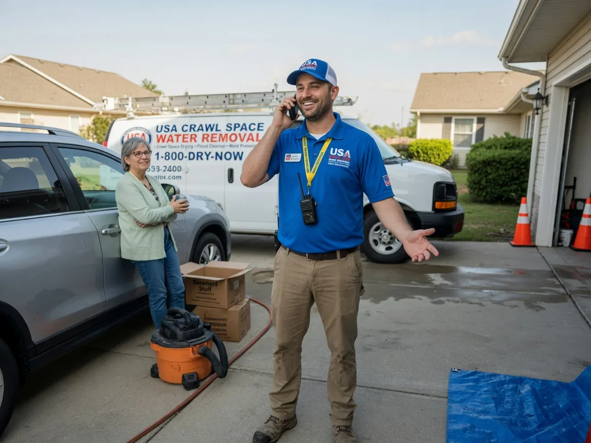 Crawl Space Water Removal Ralston, PA FAQs